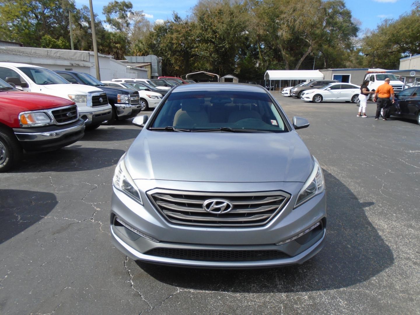 2016 Hyundai Sonata Sport (5NPE34AF1GH) with an 2.4L L4 DOHC 16V engine, 6A transmission, located at 6112 N Florida Avenue, Tampa, FL, 33604, (888) 521-5131, 27.954929, -82.459534 - Photo#2